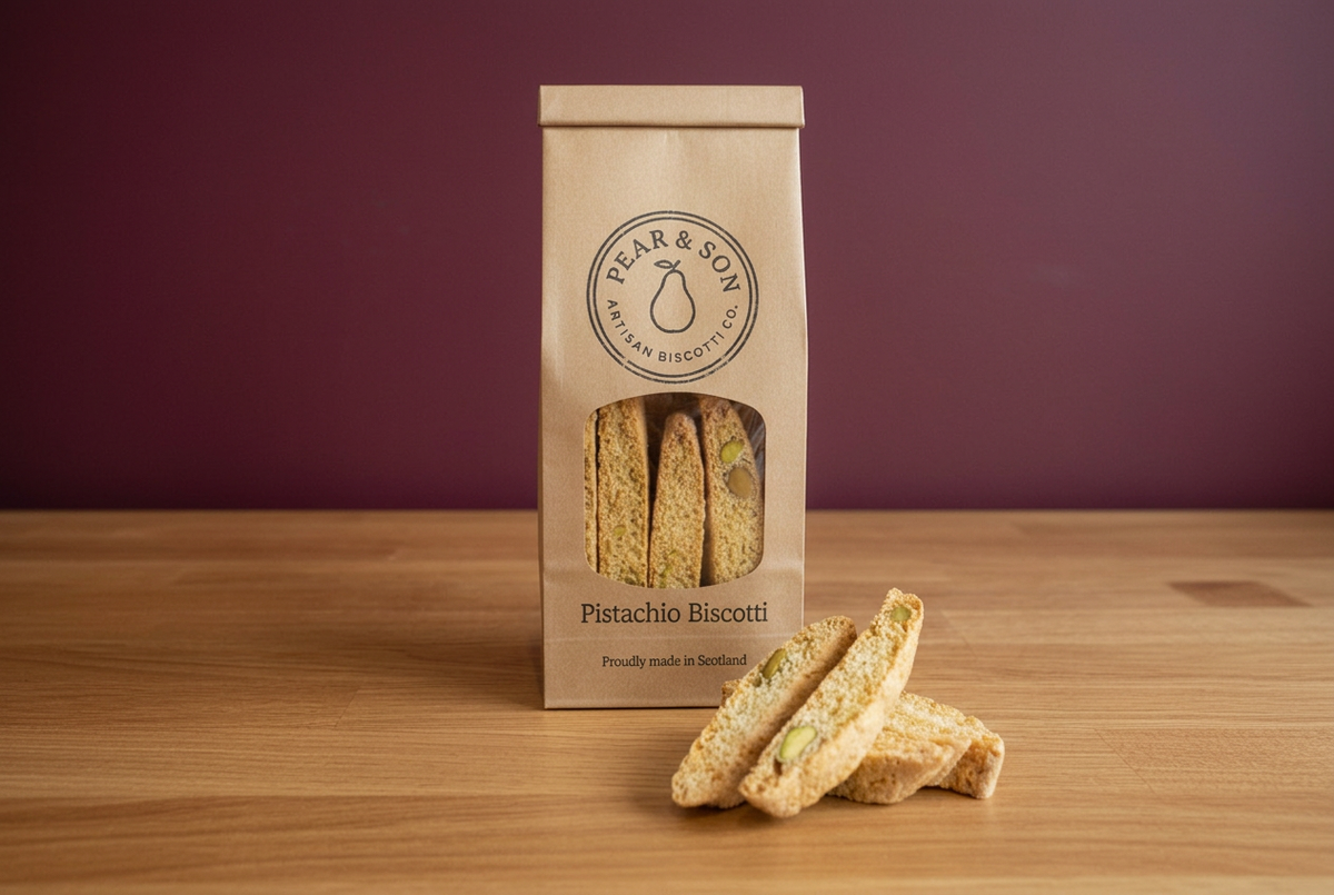 Single-bag Pistachio Biscotti product image